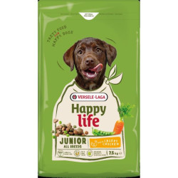 Happy Life hrana za pse Junior Chicken 7.5kg