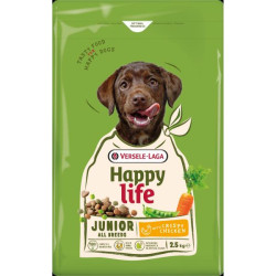 Happy Life hrana za pse Junior Chicken 2.5kg