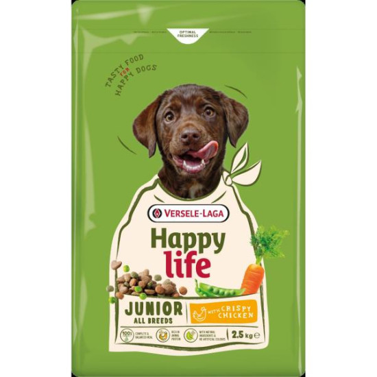 Happy Life hrana za pse Junior Chicken 2.5kg Happy Life hrana za pse Junior Chicken 2.5kg