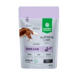 Nature's Protection Superior Care sos za pse - Junior Rabbit&Krill 85g