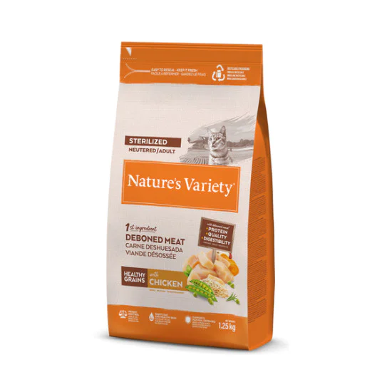 Nature's Variety hrana za mačke Healthy Grains Adult Sterilised - Chicken 7kg