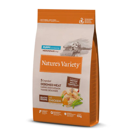 Natures Variety hrana za pse Healthy Grains Medium Puppy - Chicken 10kg