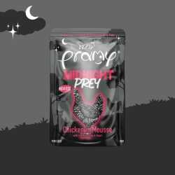 Pramy Cat MIDNIGHT PREY Broth - Piletina mousse 80g
