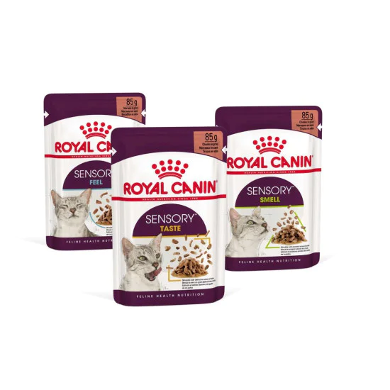 Royal Canin kesice Sensory Cat - sosić 4x3x85g