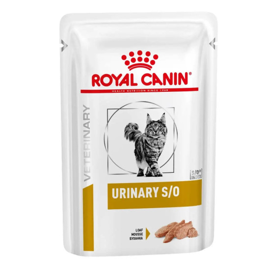 Royal Canin veterinarska dijeta Urinary S/O cat Chicken loaf 12x85g