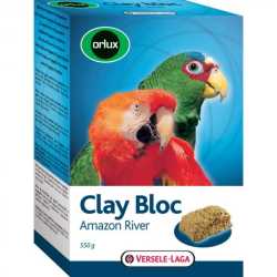 Versele Laga hrana za ptice Orlux Clay Bloc Amazone river 550g