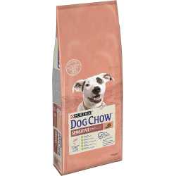 DOG CHOW hrana za pse Adult All breeds Sensitive - Losos 14kg