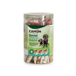 Camon poslastice za pse - Štapići Twist 100% Vegetal Kokos, menta, kikiriki i jagoda 400g