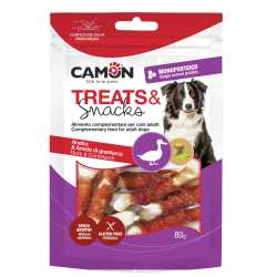 Camon poslastice za pse - Koska tračice od pačetine 80g