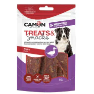 Camon poslastice za pse - Tračice pačetina jerky 80g