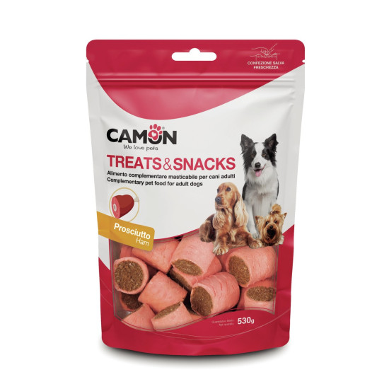 Camon poslastice za pse - Rolnice šunka 530g