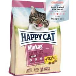 Happy Cat hrana za mačke Minkas Sterilised 500g