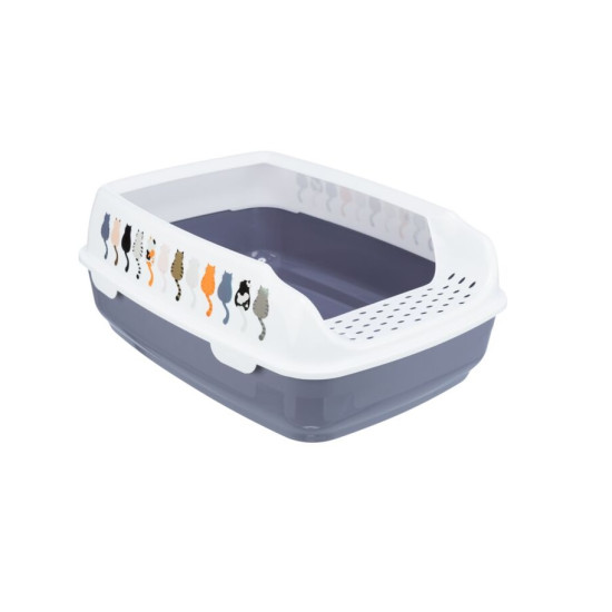 Trixie Toalet za mačke sa ramom Delio Litter Tray 38x20x50cm