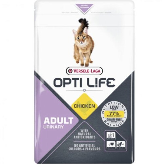 Opti Life hrana za mačke Urinary - Piletina 1kg Opti Life hrana za mačke Urinary - Piletina 1kg