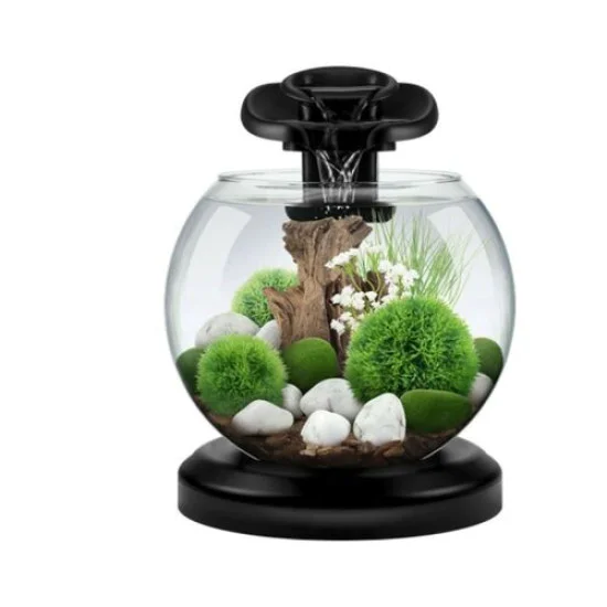 Tetra Akvarijum Duo Waterfall globe LED - crni 6.8l