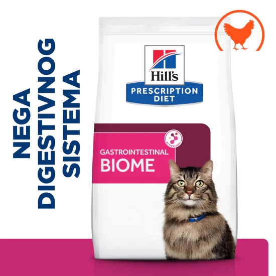 Hill's Prescription Diet cat veterinarska dijeta Gastrointestinal Biome 1.5kg Hills Prescription Diet cat veterinarska dijeta Gastrointestinal Biome 1.5kg