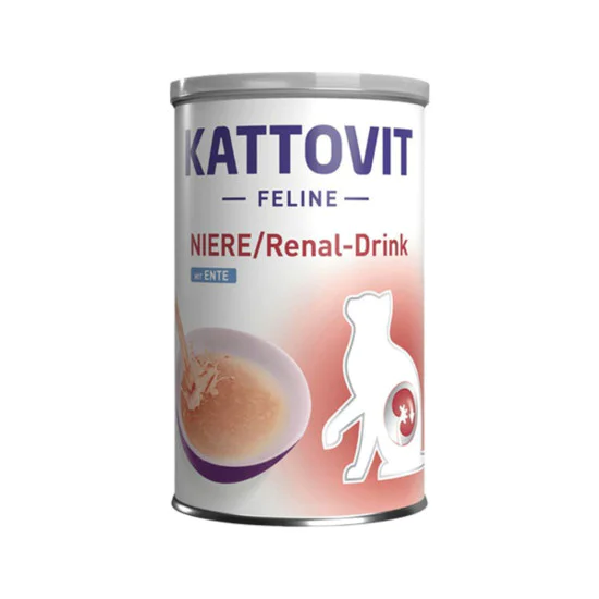 Kattovit veterinarska dijeta za mačke - Renal drink Pačetina 135ml Kattovit veterinarska dijeta za mačke - Renal drink Pačetina 135ml