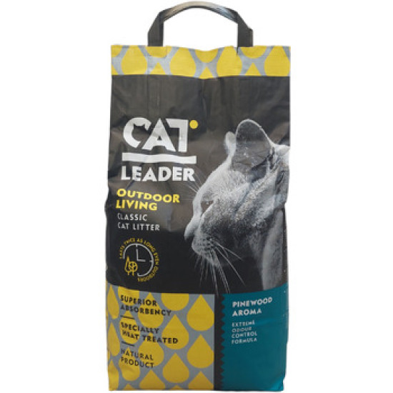 Cat leader posip za mačke - Clumping Outdoor Pinewood 5kg Cat leader posip za mačke - Clumping Outdoor Pinewood 5kg