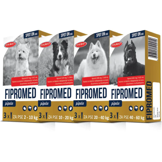 Vetmedic FIPROMED SpotOn preparat za pse 40-60kg