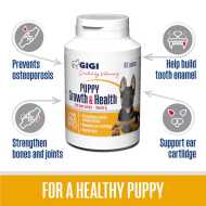 GIGI Puppy Grow&Support za štence 30 tableta