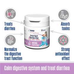 GIGI Stomach Health&Diarrhea Stop za zdravlje stomaka 60 tableta