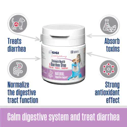 GIGI Stomach Health&Diarrhea Stop za zdravlje stomaka 60 tableta