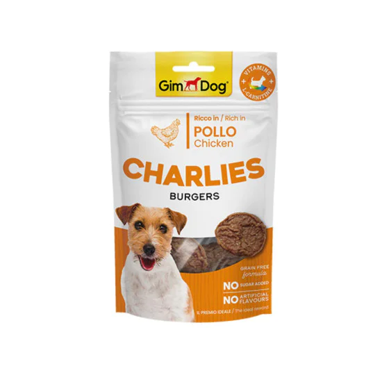GimDog Charlies Burgers - Piletina 70g GimDog Charlies Burgers - Piletina 70g