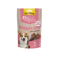 GimDog Charlies The Mono Mini Hearts - Svinjetina 70g GimDog Charlies The Mono Mini Hearts - Svinjetina 70g