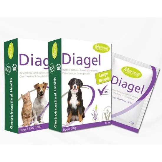 Mervue Diagel Dog&Cats 1-20kg  4x10g