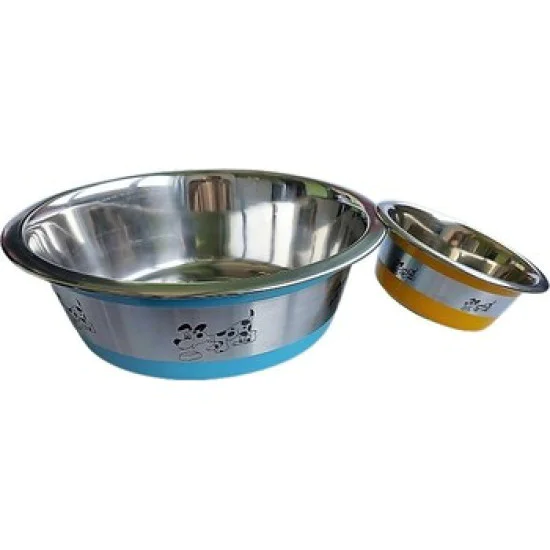 Moksi činija Pet bowl Economy with outside color780ml Moksi činija Pet bowl Economy with outside color780ml