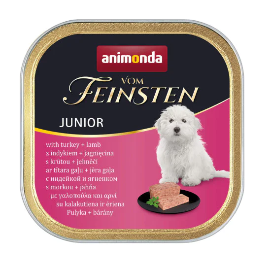 Animonda Vom Feinsten pašteta za pse Junior - ćuretina i jagnjetina 150g