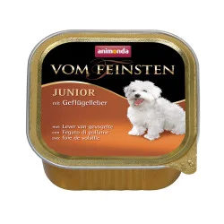 Animonda Vom Feinsten pašteta za pse Junior - živinska jetra 150g