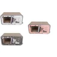 District 70 Grebalica kućica - Sardine Black 60x30x30cm