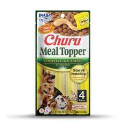 INABA Churu Meal Topper za pse - Piletina i bundeva 4x14g