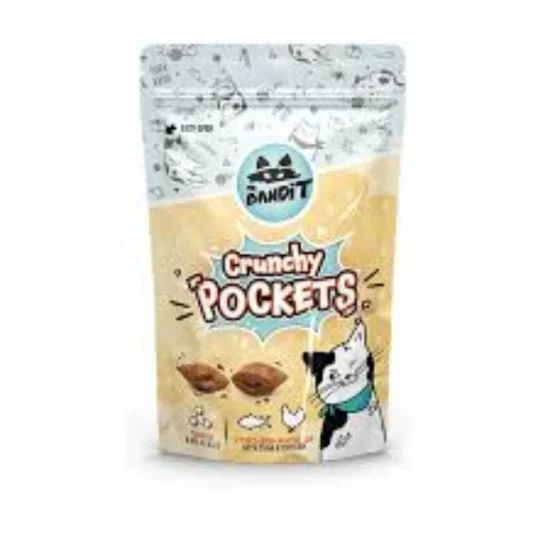 Mr. Bandit Crunchy Pockets - Piletina i tuna 40g Mr. Bandit Crunchy Pockets - Piletina i tuna 40g