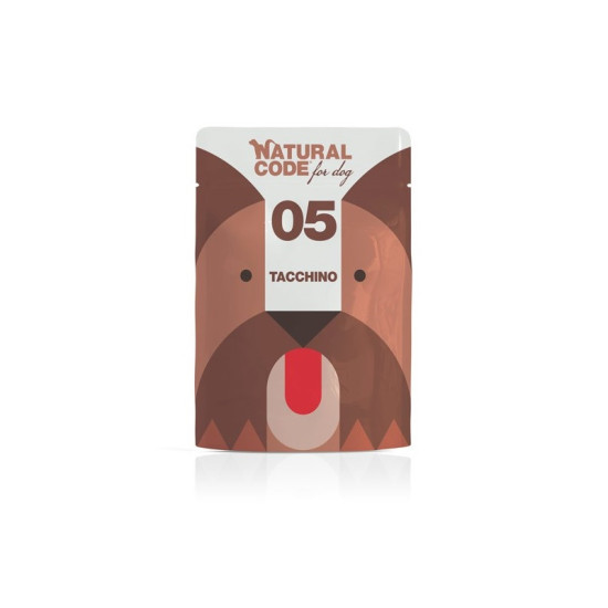 Natural Code Dog Pouch za pse - Turkey 300g