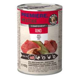 PREMIERE Dog Raw Kitchen Component konzerva za pse Adult - Govedina 400g