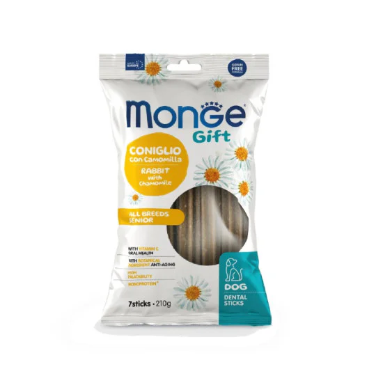 Monge Gift Senior - Rabbit&Chamomile 210g Monge Gift Senior - Rabbit&Chamomile 210g