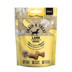 GimDog Train&Treat - Jagnjetina i ananas 125g