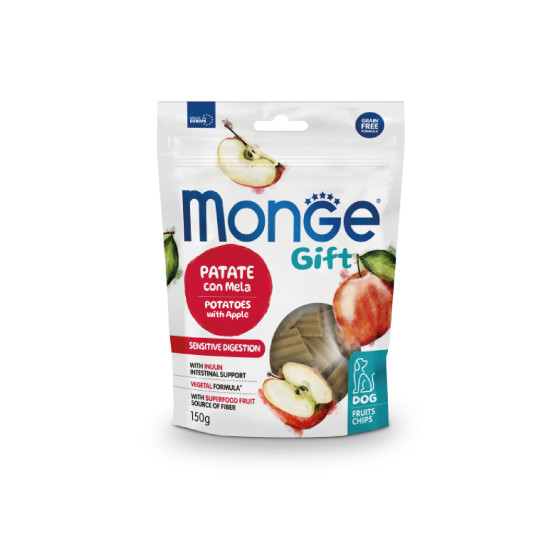 Monge Gift Fruit Chips Digestion - Potatoes&Apple 150g