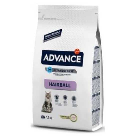 Advance Cat Hairball - Turkey&Rice 1.5kg