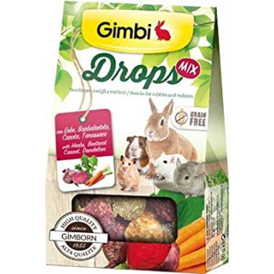 Gimbi Drops poslastica za glodare - Cvekla 50g