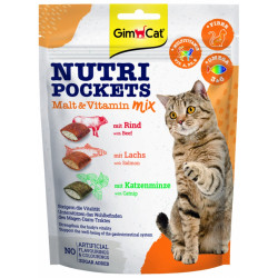 GimCat Nutri Pockets Malt-Vitamin 150g