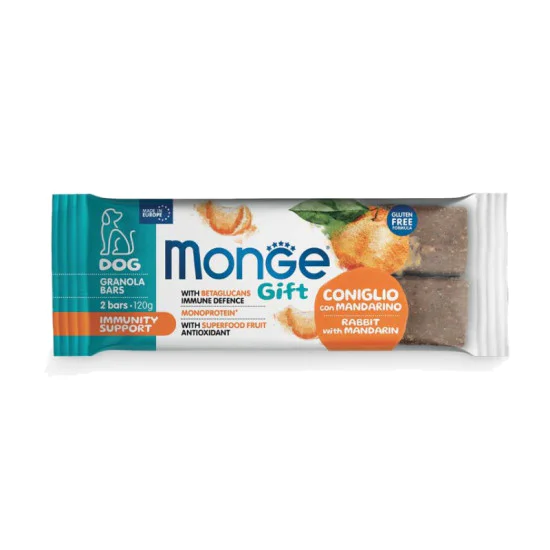 Monge Gift Immunity Support - Rabbit&Mandarin 120g