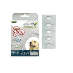 Max Biocide Ampule za pse za zaštitu od buva, krpelja i komaraca 5x1ml