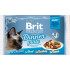 BRIT Delicate Fileti za mačke u sosu - Dinner Plate 4x85g