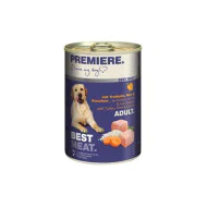 PREMIERE Dog Best Meat konzerva za pse Adult - Ćuretina, šargarepa i pirinač 400g
