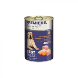 PREMIERE Dog Best Meat konzerva za pse Adult - Ćuretina, šargarepa i pirinač 400g