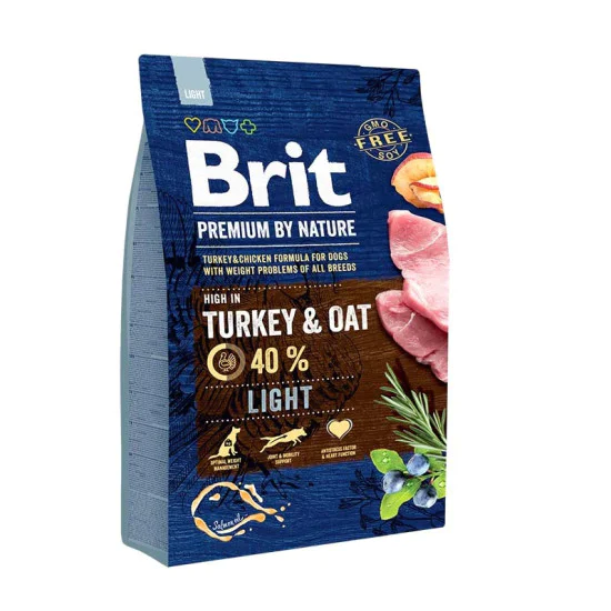 BRIT Hrana za pse Light - Ćuretina Adult All Breeds 15kg BRIT Hrana za pse Light - Ćuretina Adult All Breeds 15kg