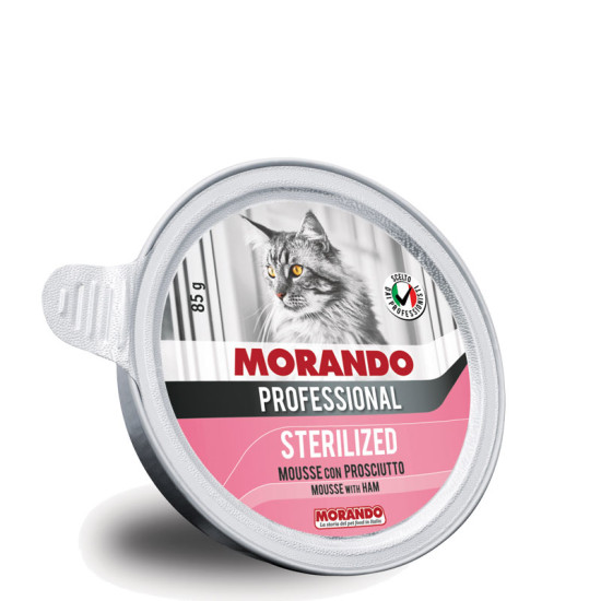 Morando hrana za mačke Adult Sterilised - Šunka 85g Morando hrana za mačke Adult Sterilised - Šunka 85g